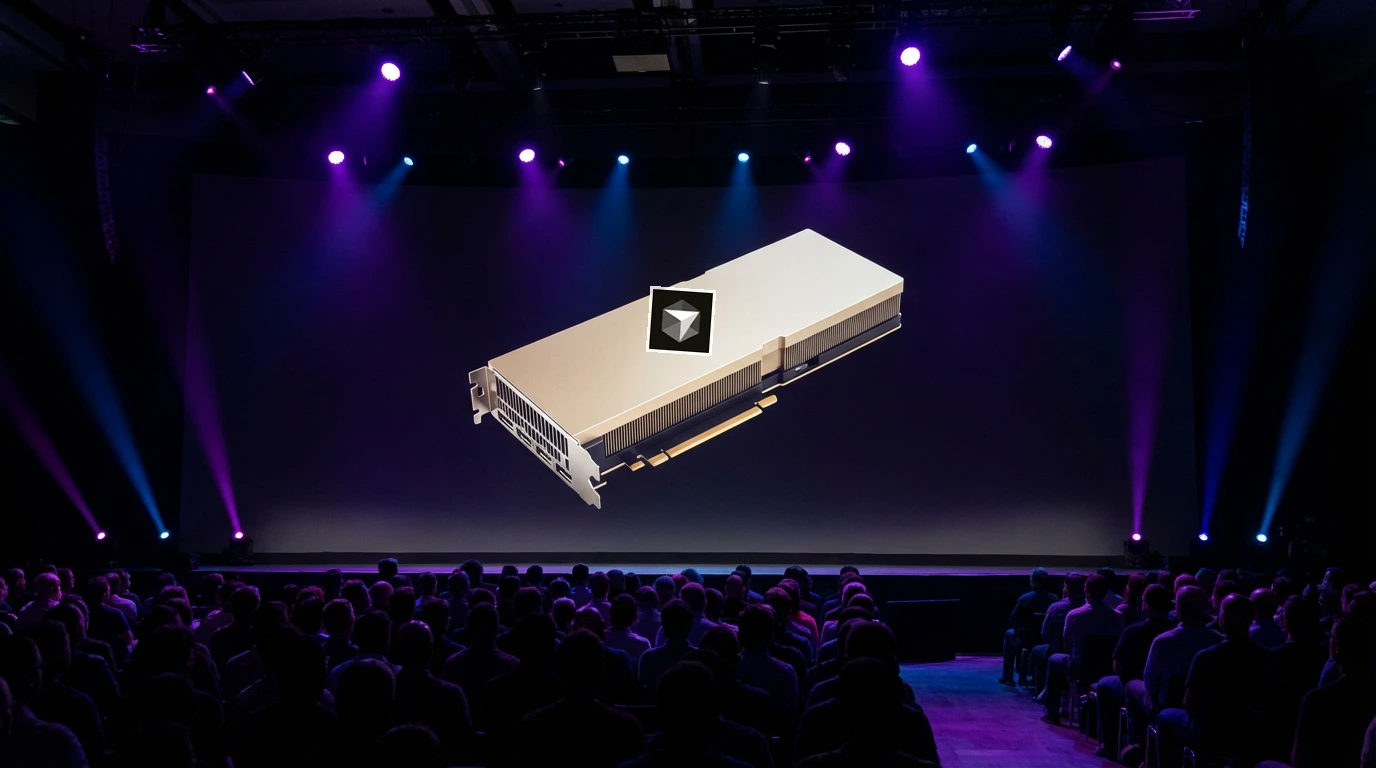 Cursor's presentation slide showing their "Copium A100" GPU hardware